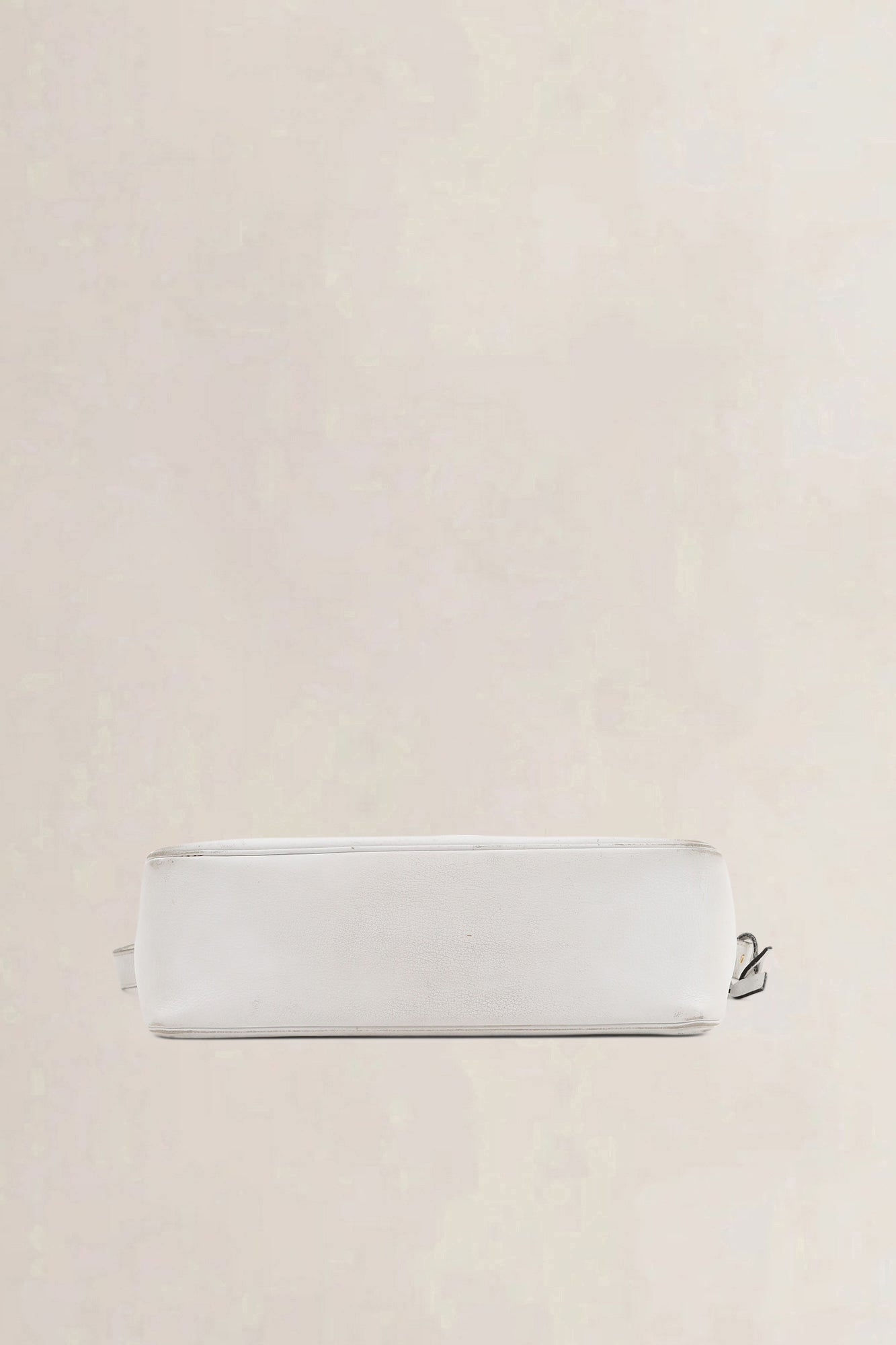 Delvaux White Leather Poirier Crossbody Bag