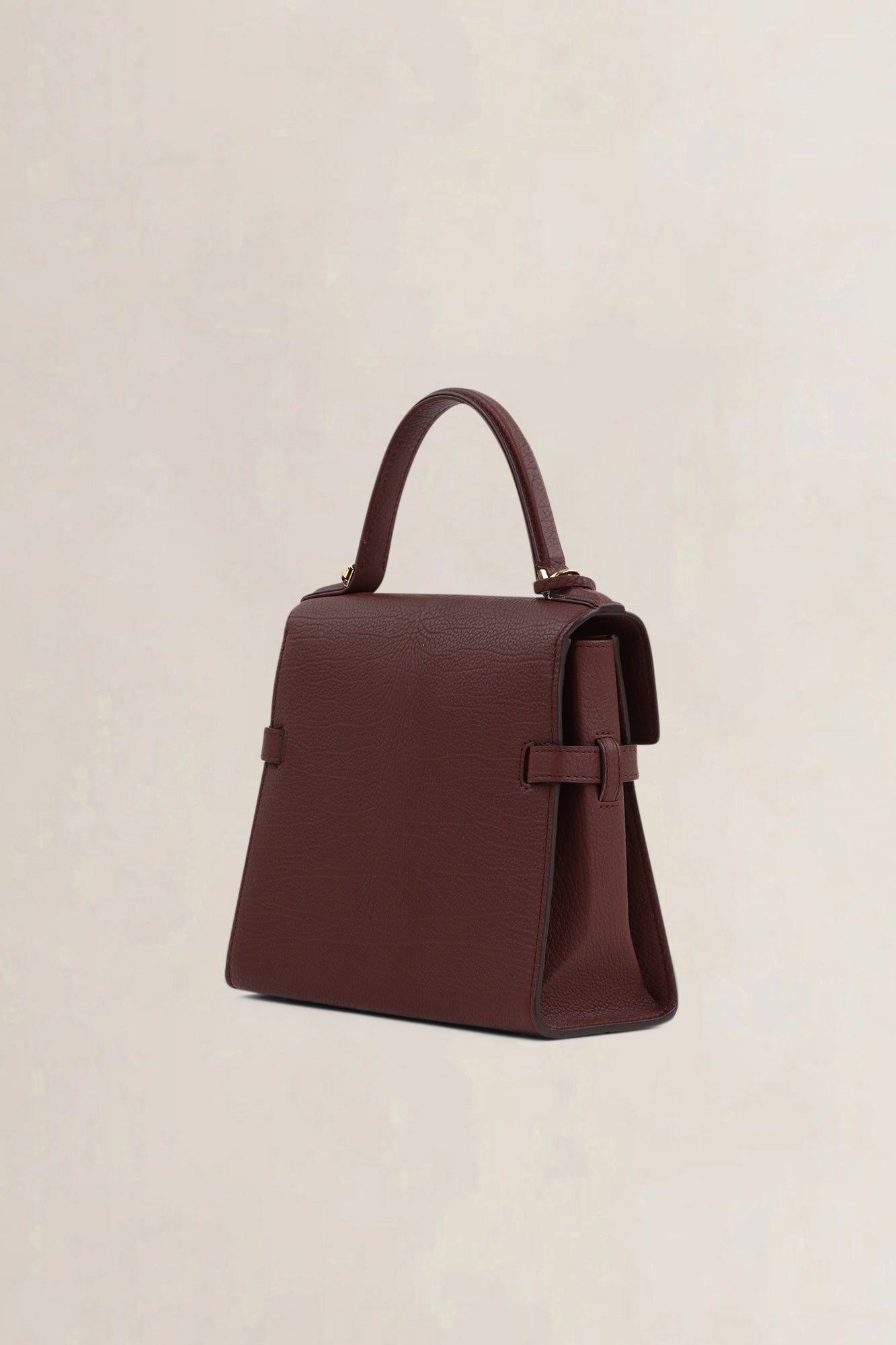Delvaux Dark Burgundy Tempête PM Crossbody Bag