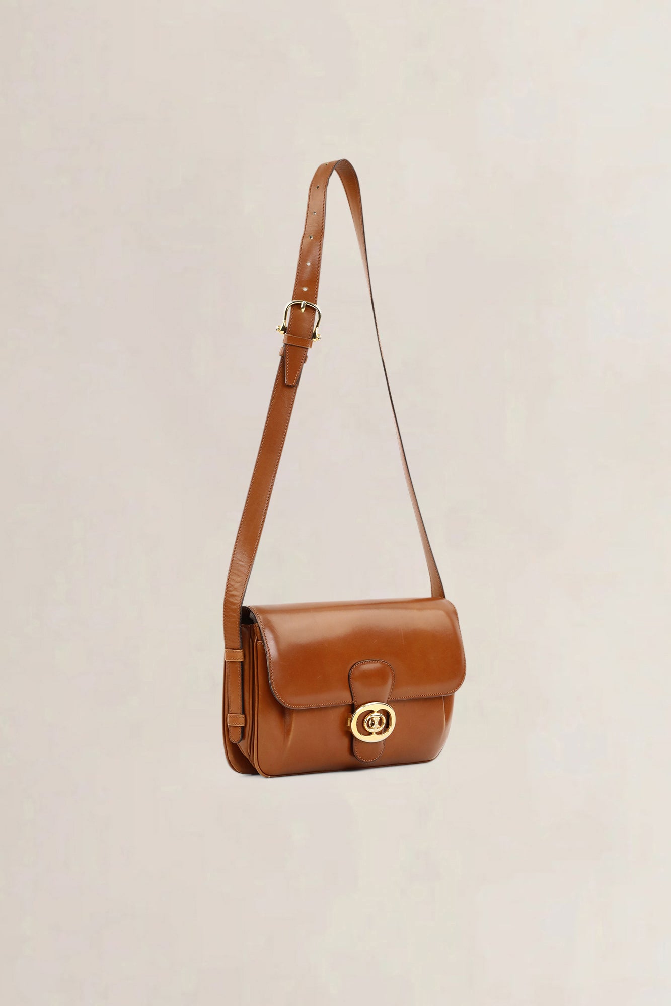 Céline Brown Vintage Crossbody Bag
