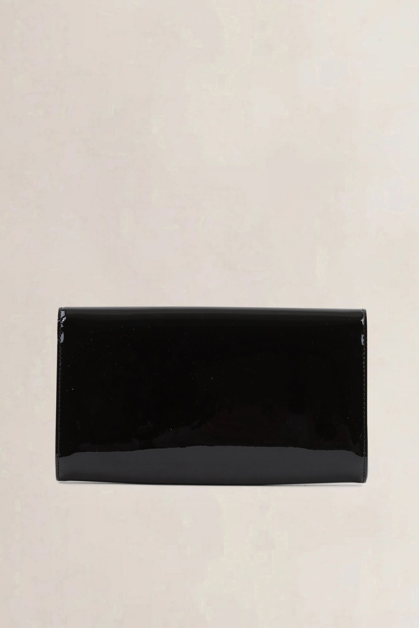 Louis Vuitton Black Patent leather Louise Clutch