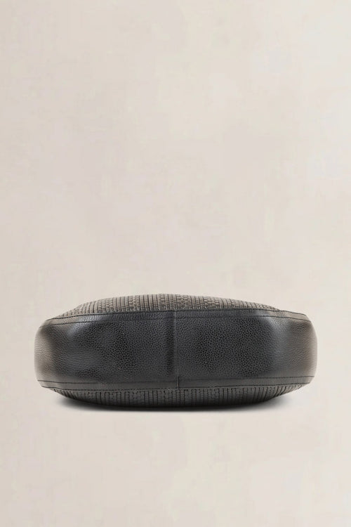 Delvaux Black Toile de Cuir Souverain Crossbody Bag