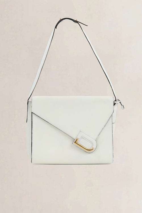 Delvaux White Romeo Shoulder Bag