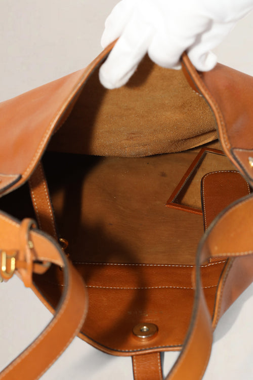 Delvaux Brown Bannière Crossbody Bag