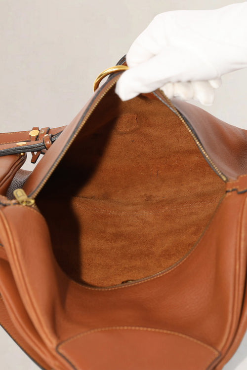 Delvaux Camel Amandier Backpack