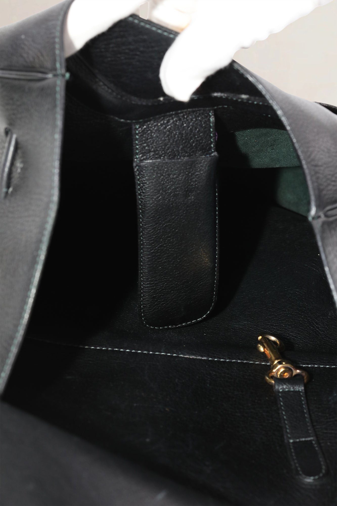 Delvaux Black Lucifer GM Backpack