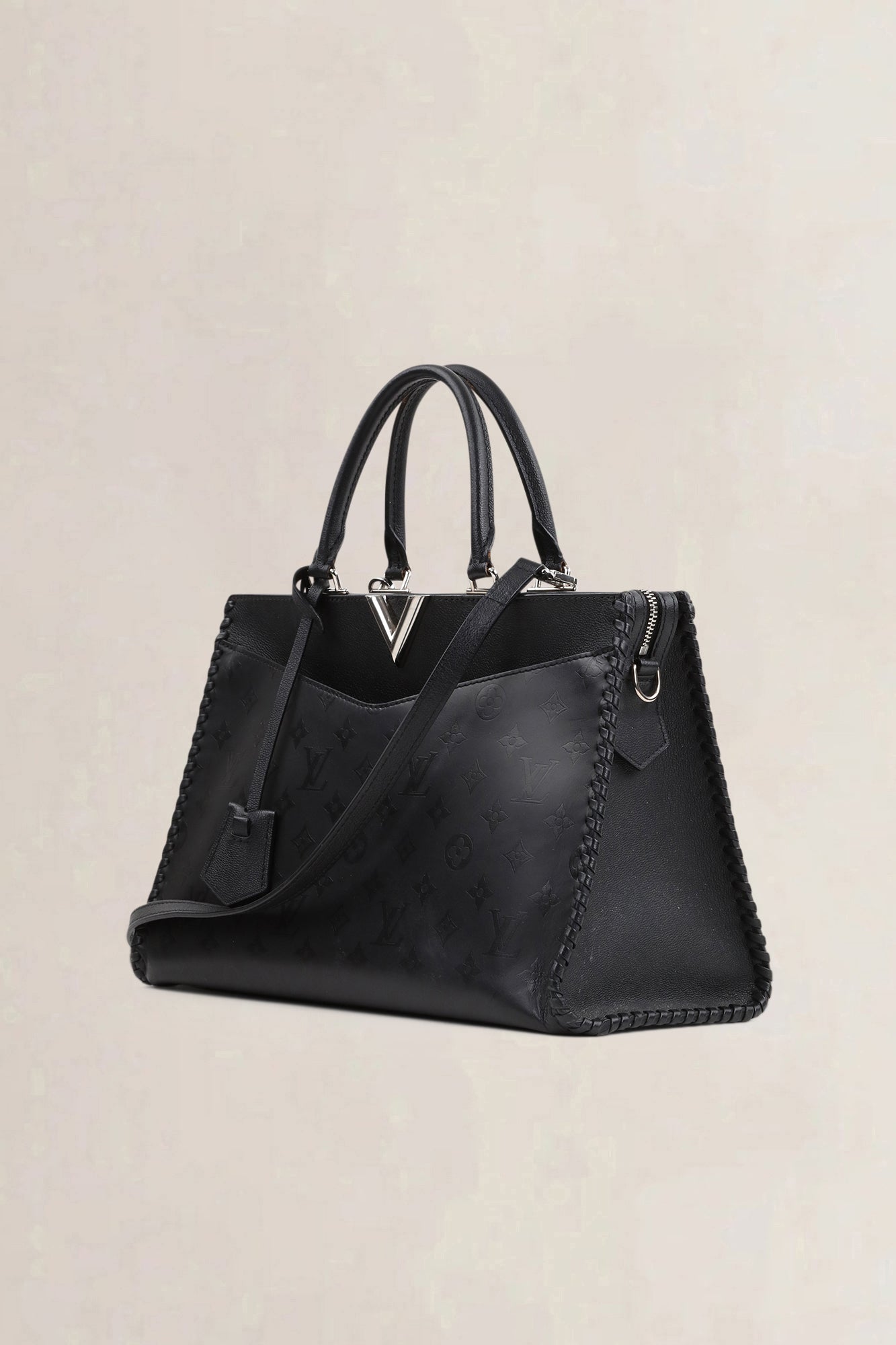 Louis Vuitton Black Monogram Very Shoulder Bag