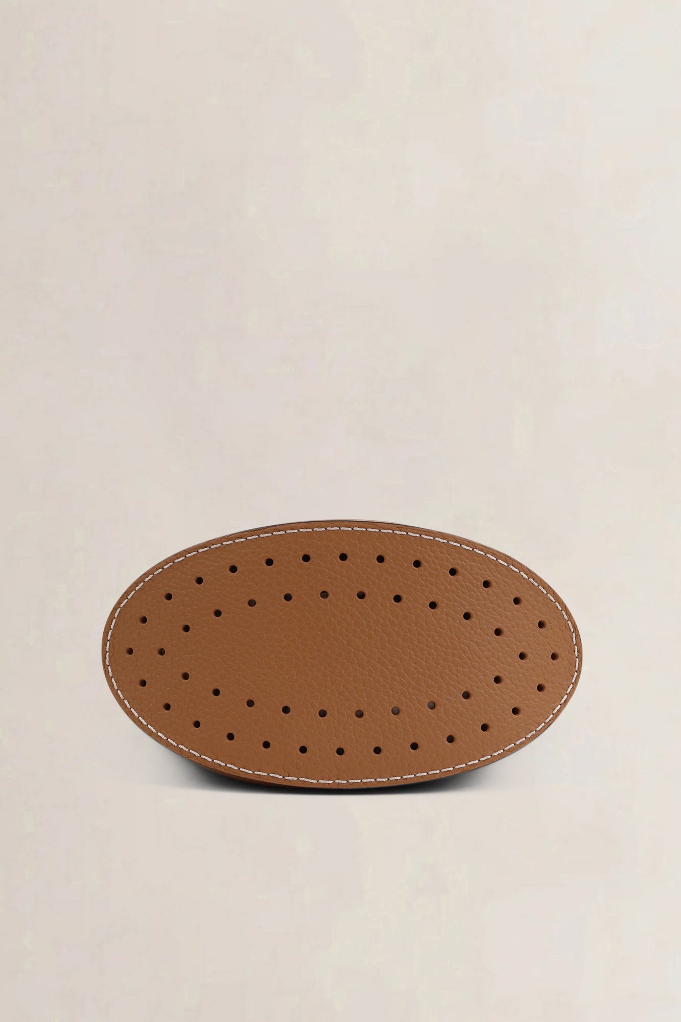 Delvaux Pin Mini Bucket Surpiqué Top Handle Bag