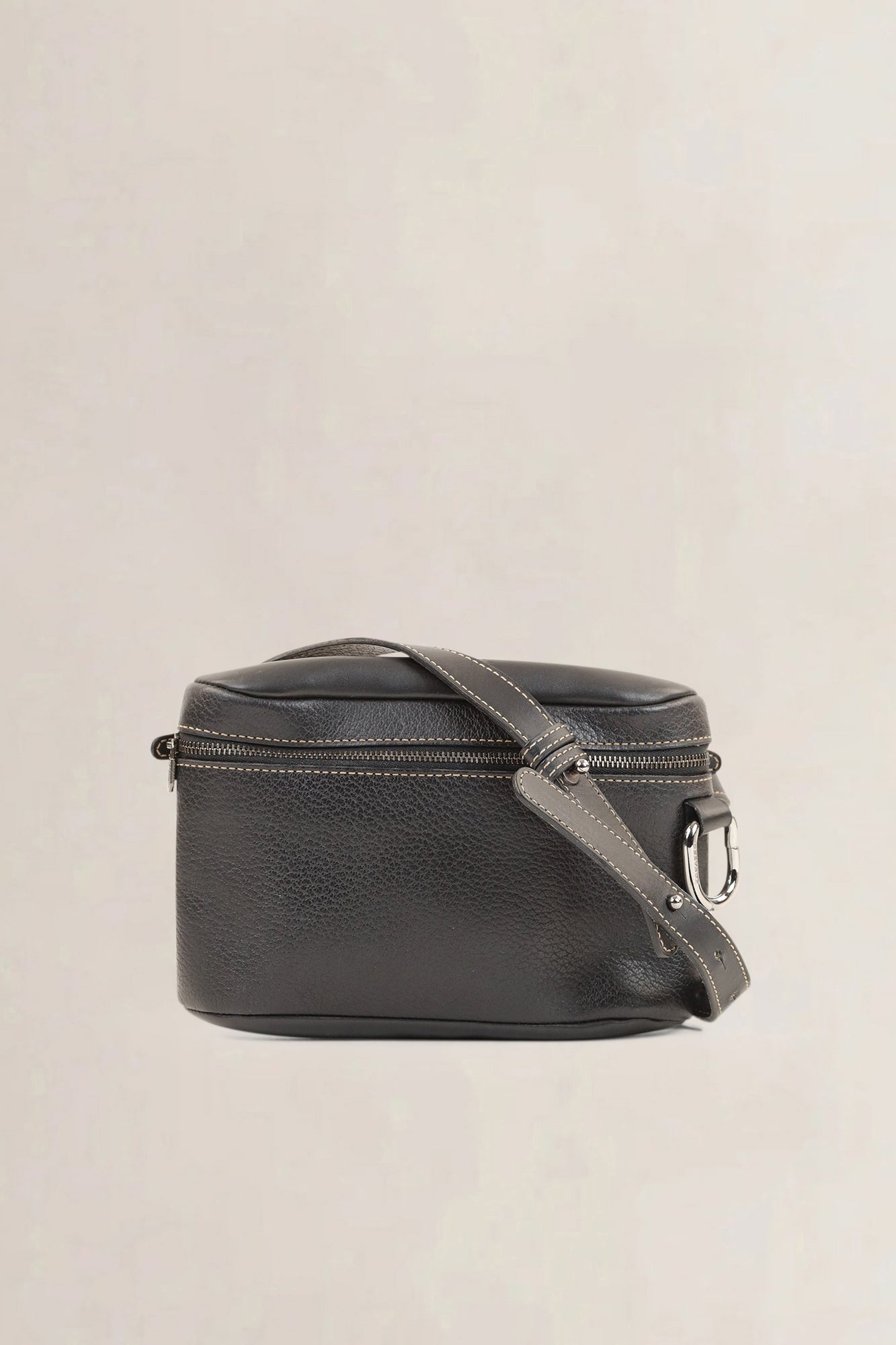 Deux De Delvaux Grey Belt Bag