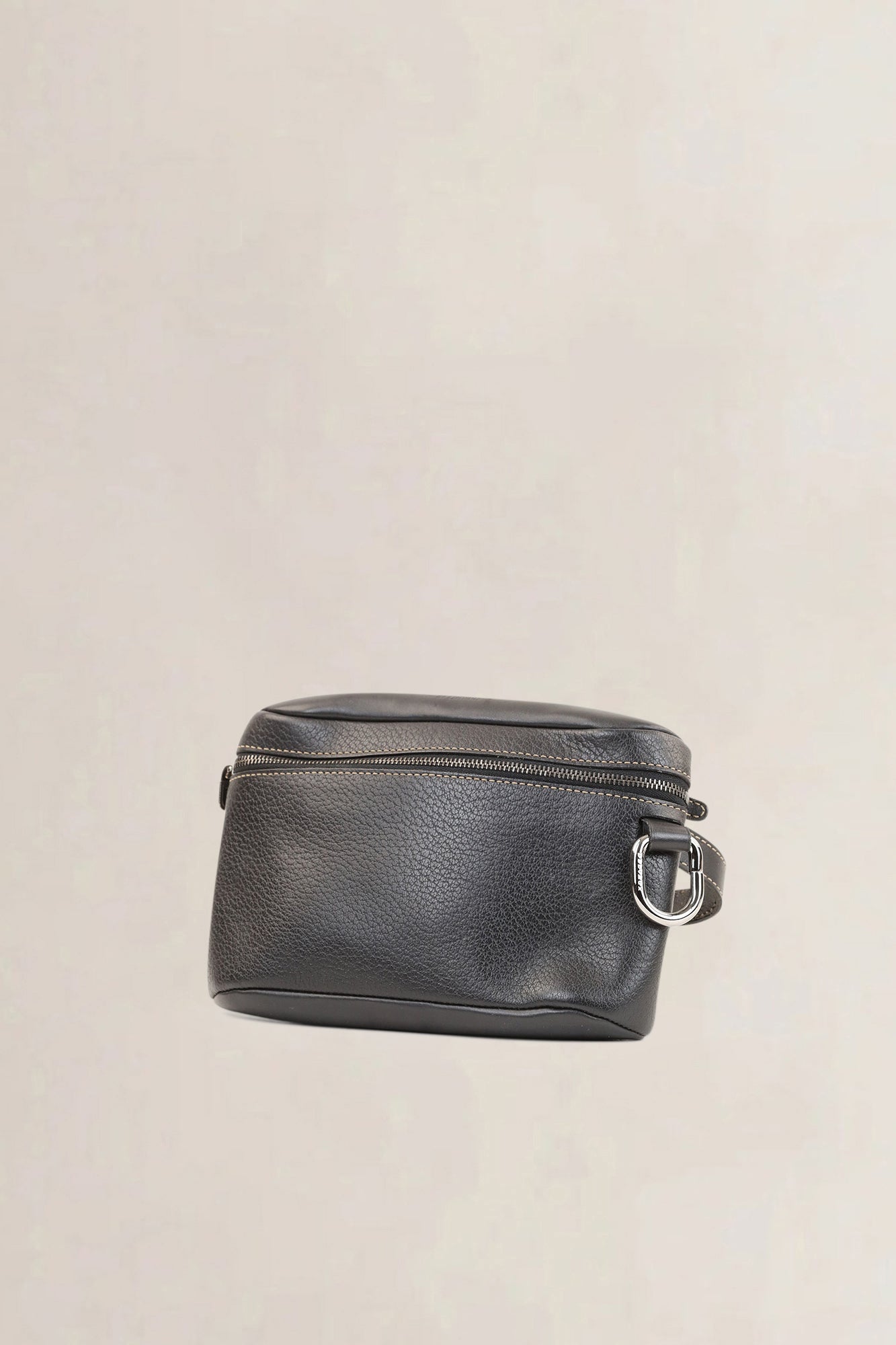 Deux De Delvaux Grey Belt Bag