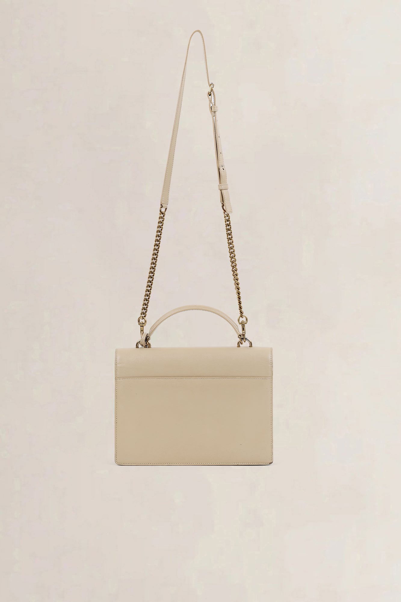 YSL Beige Sunset Medium Crossbody Bag
