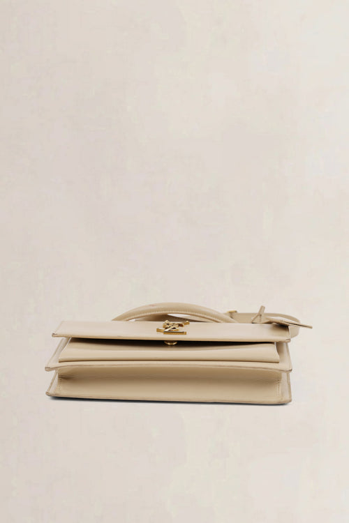 YSL Beige Sunset Medium Crossbody Bag