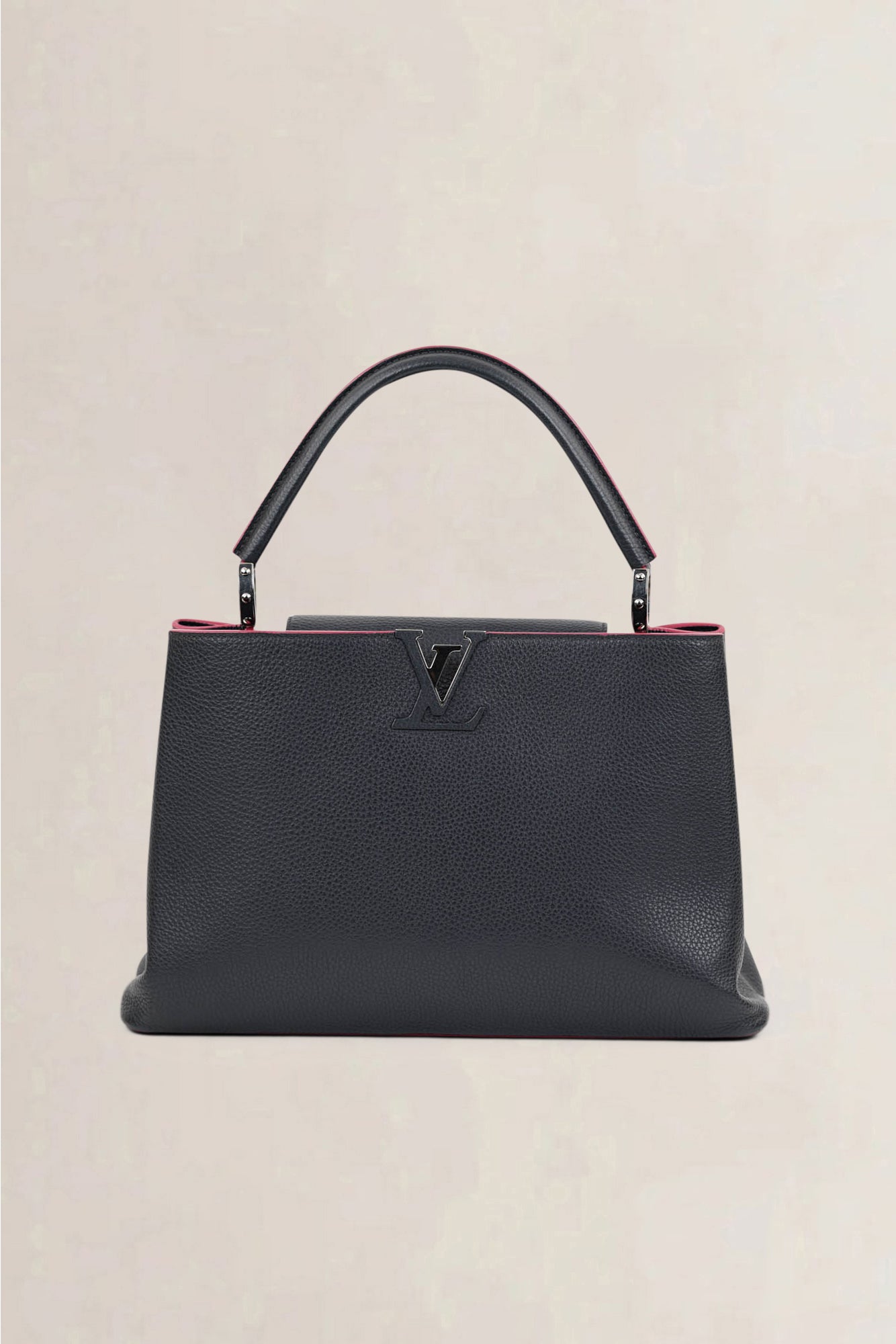 Louis Vuitton Blue/Pink Capucines GM