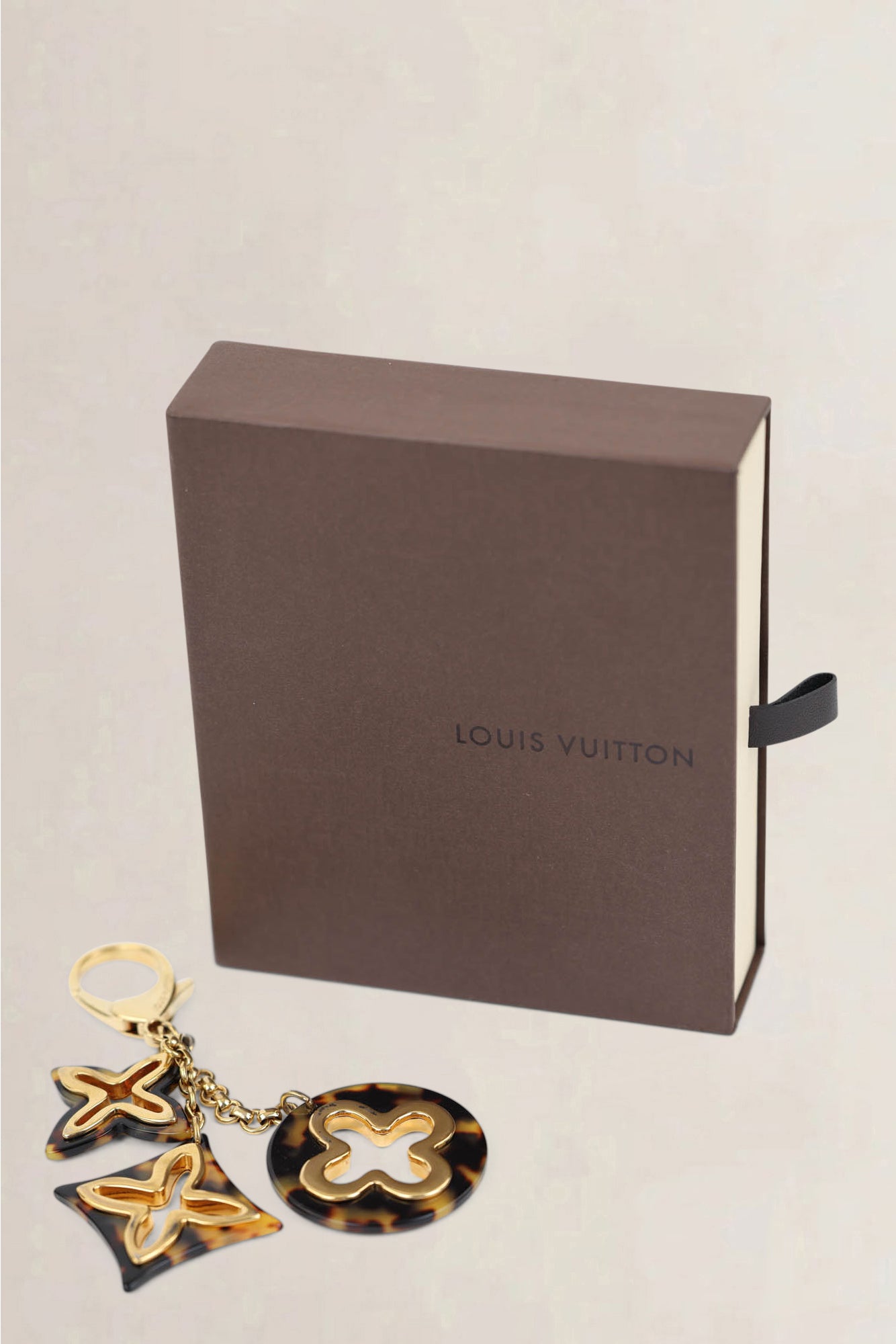 Louis Vuitton Brown Ecaille Insolence Bag Charm