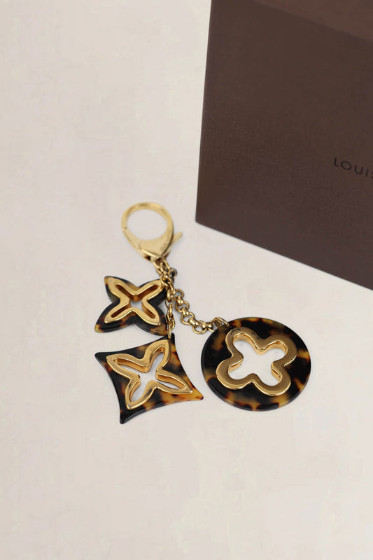 Louis Vuitton Brown Ecaille Insolence Bag Charm