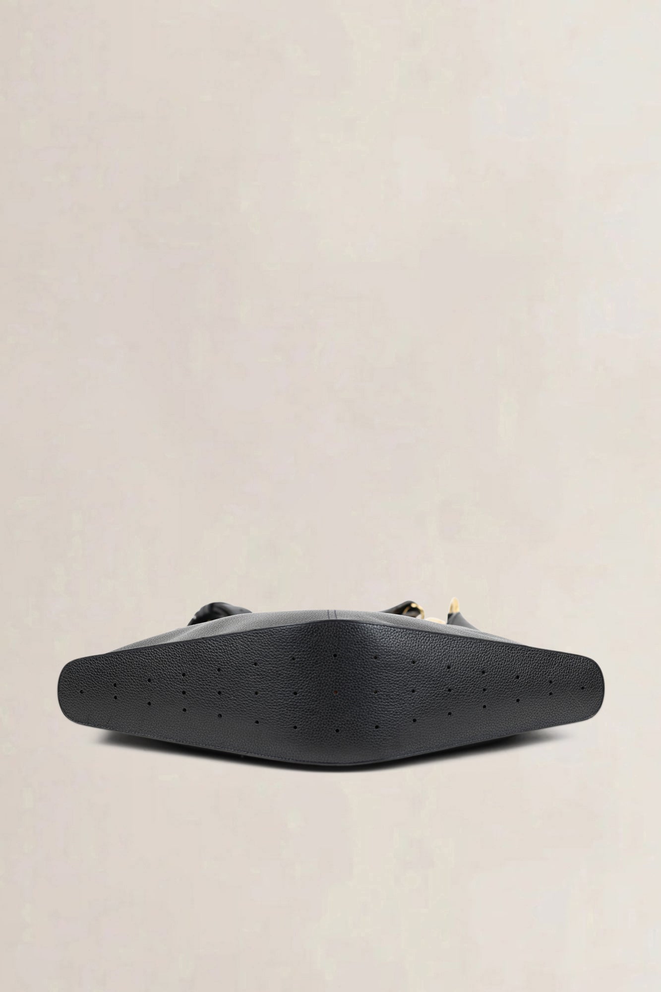 Delvaux Black Satan Shoulder Bag