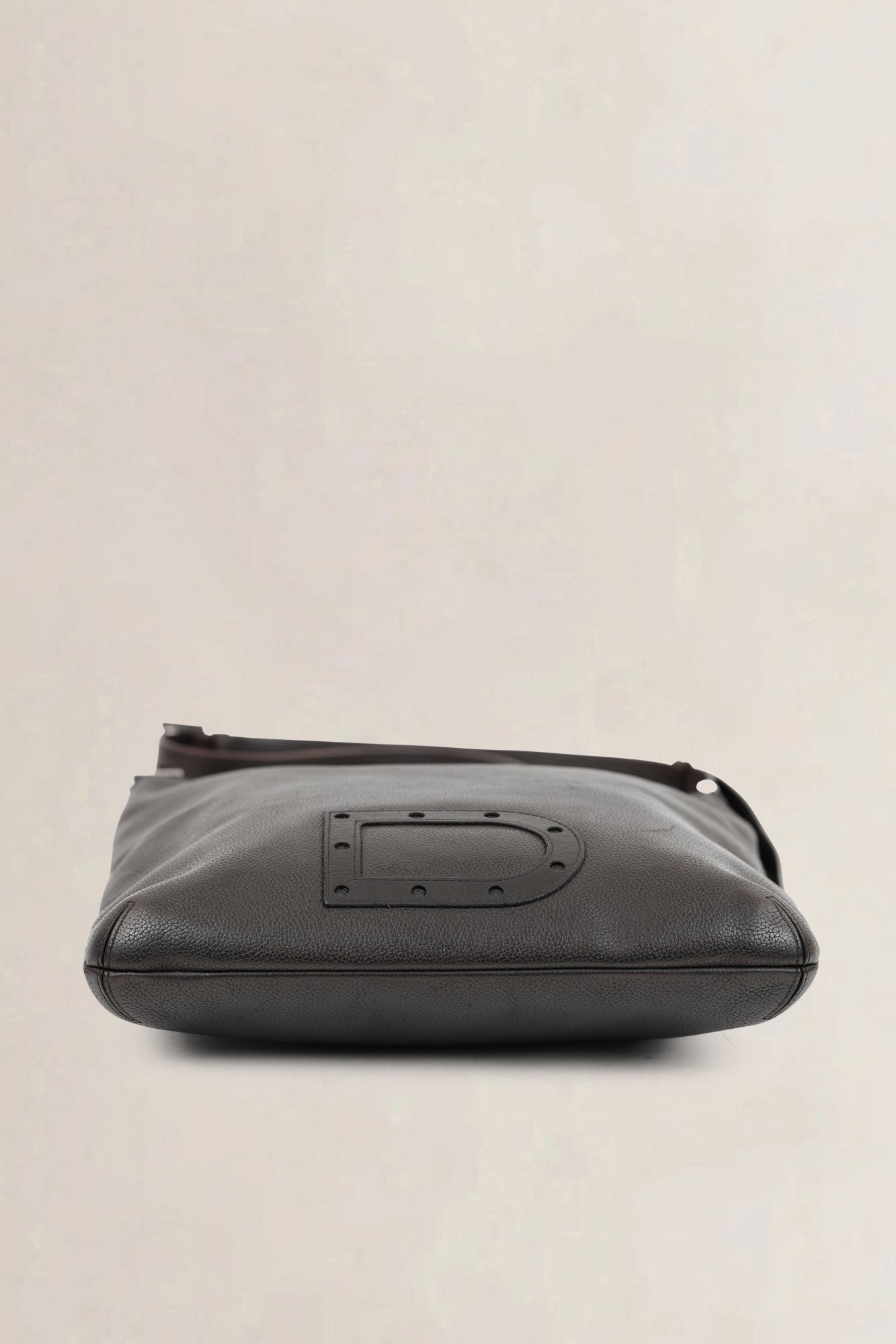 Delvaux Brown Le Louise Baudrier GM Crossbody Bag