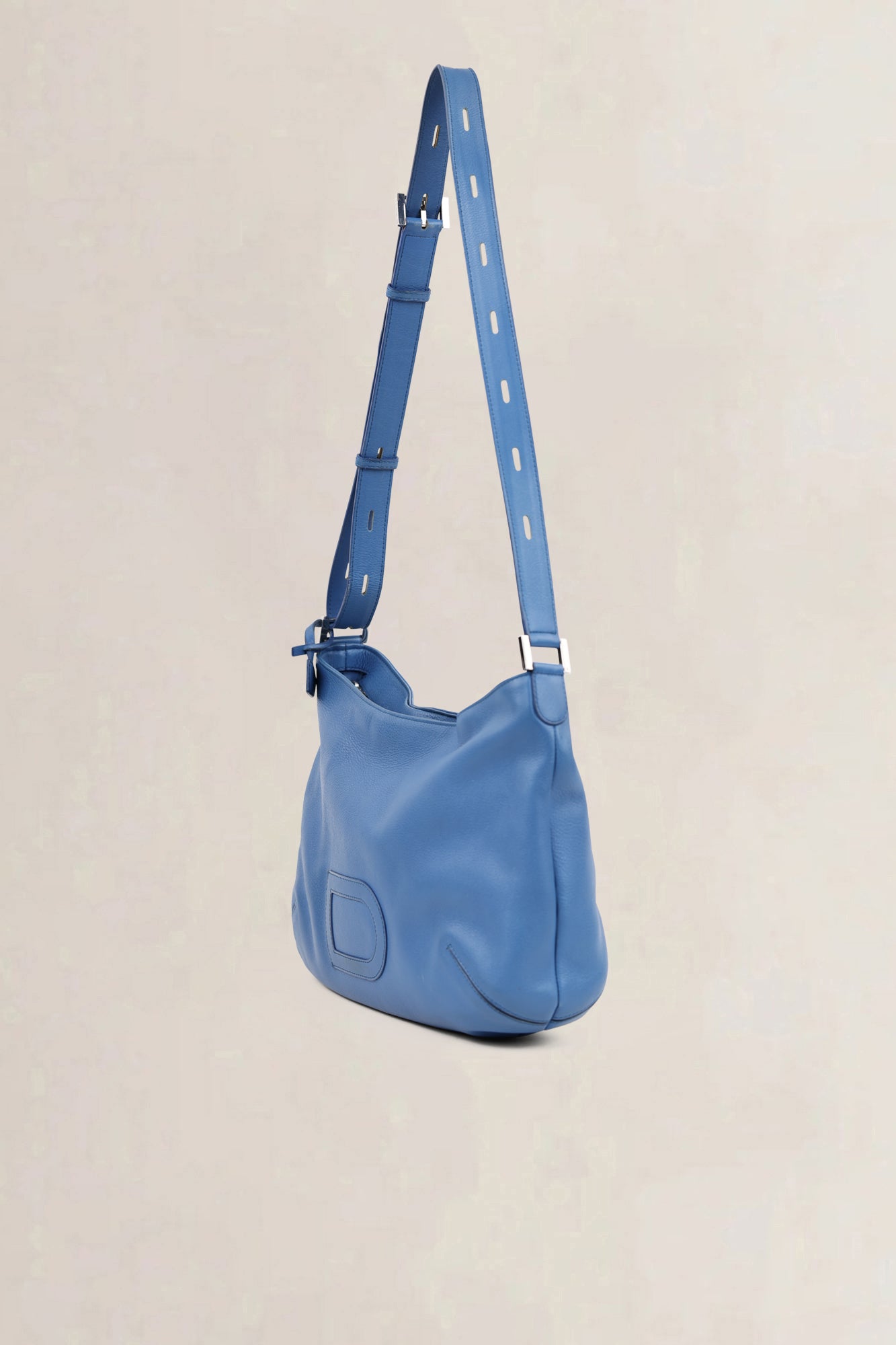 Delvaux Blue Louise Besace Crossbody Bag