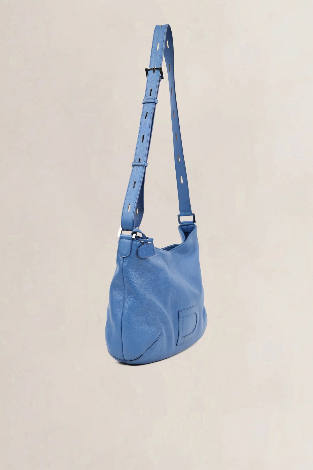 Delvaux Blue Louise Besace Crossbody Bag