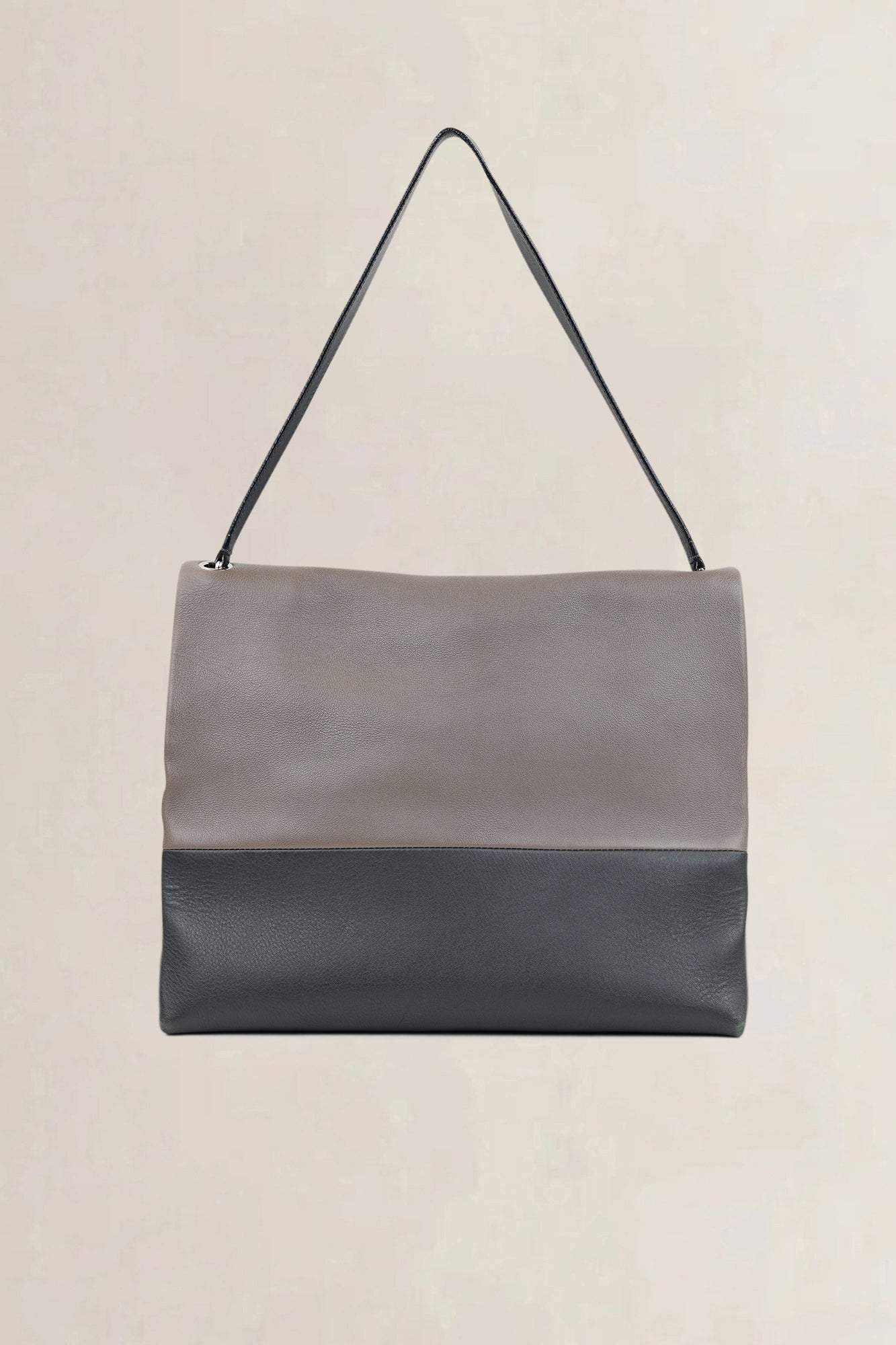 Céline Taupe/Charcoal All Soft Shoulder Bag