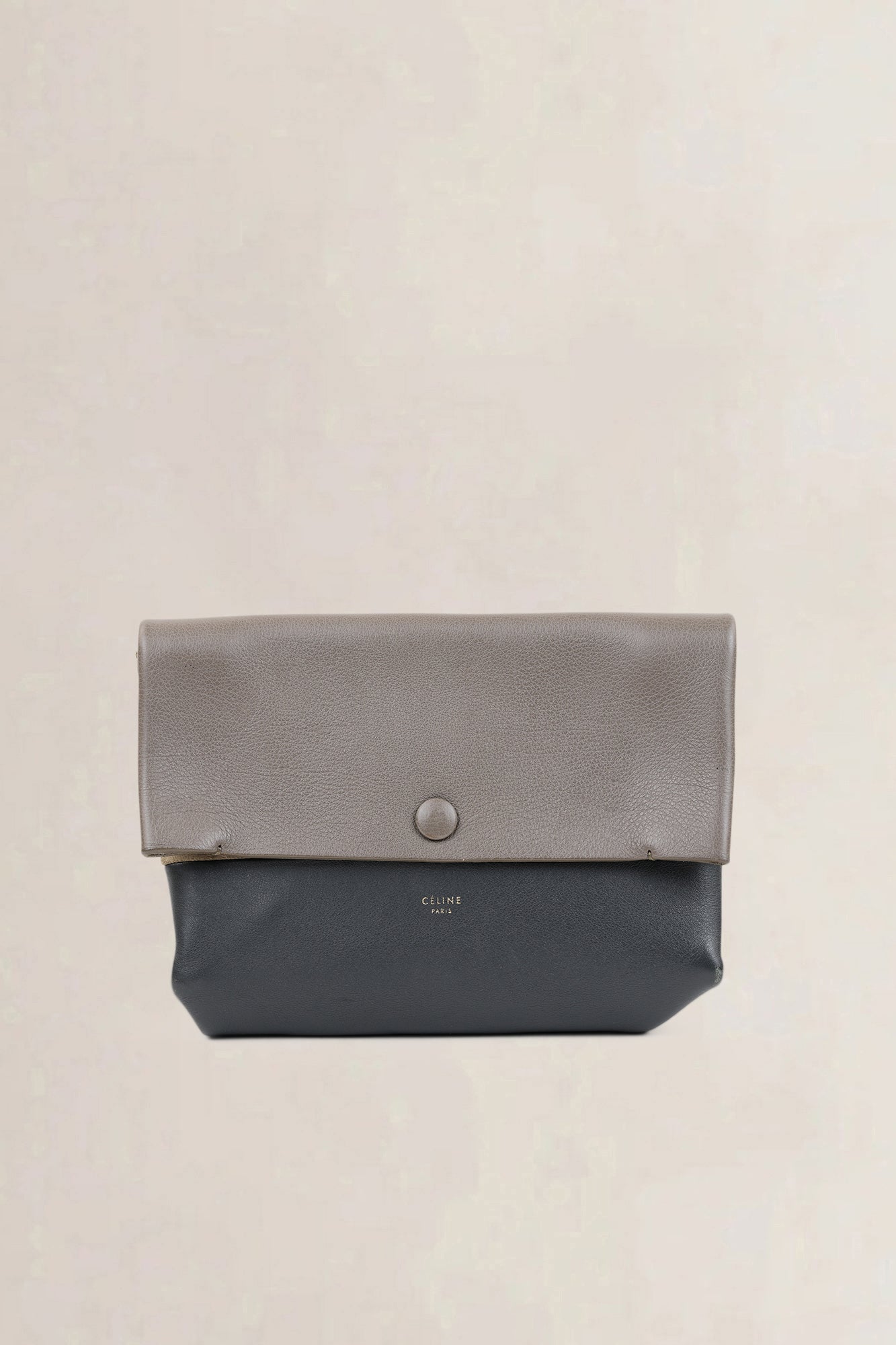 Céline Taupe/Charcoal All Soft Shoulder Bag