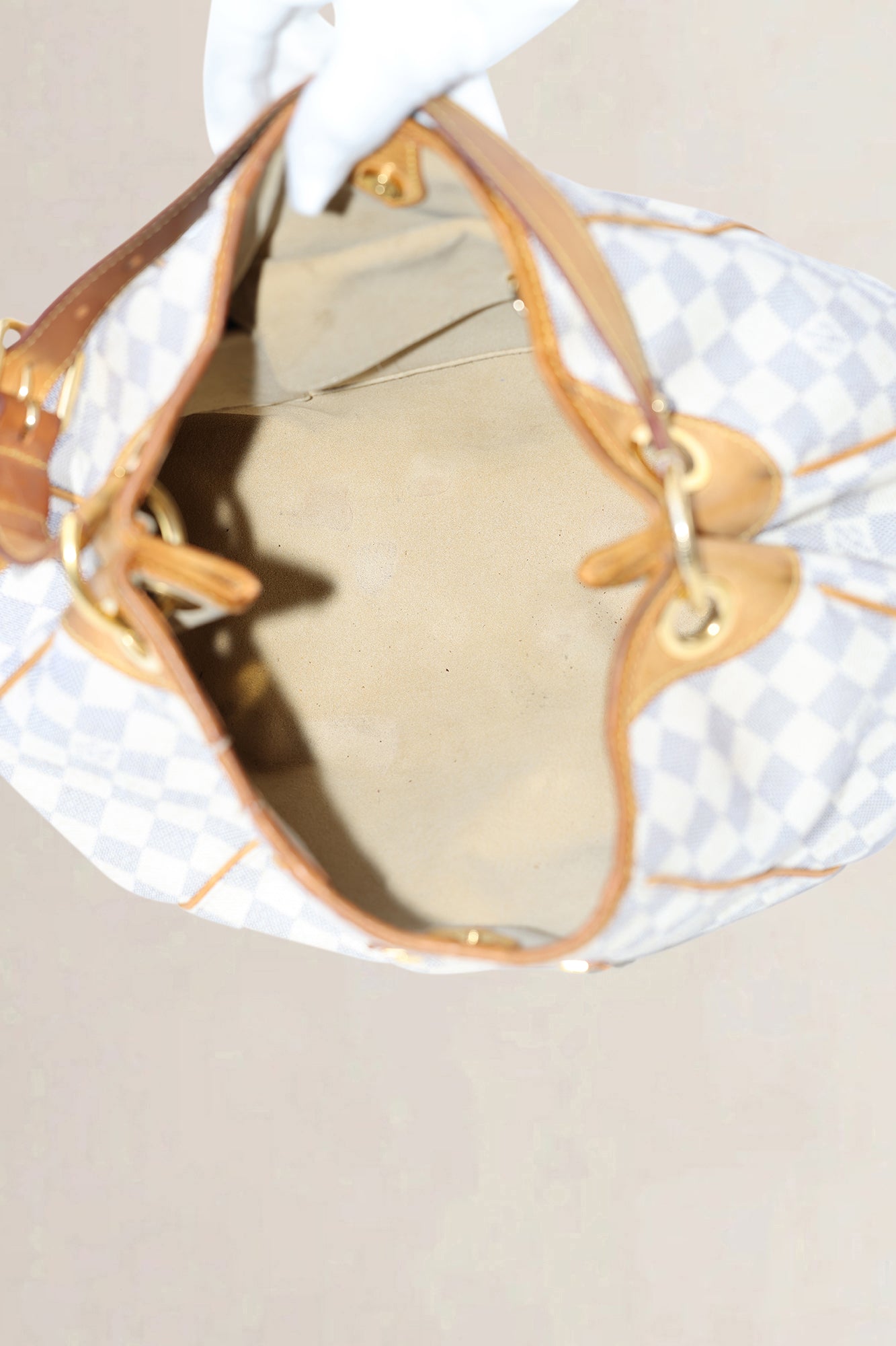 Louis Vuitton Damier Azur Galliera Shoulder Bag