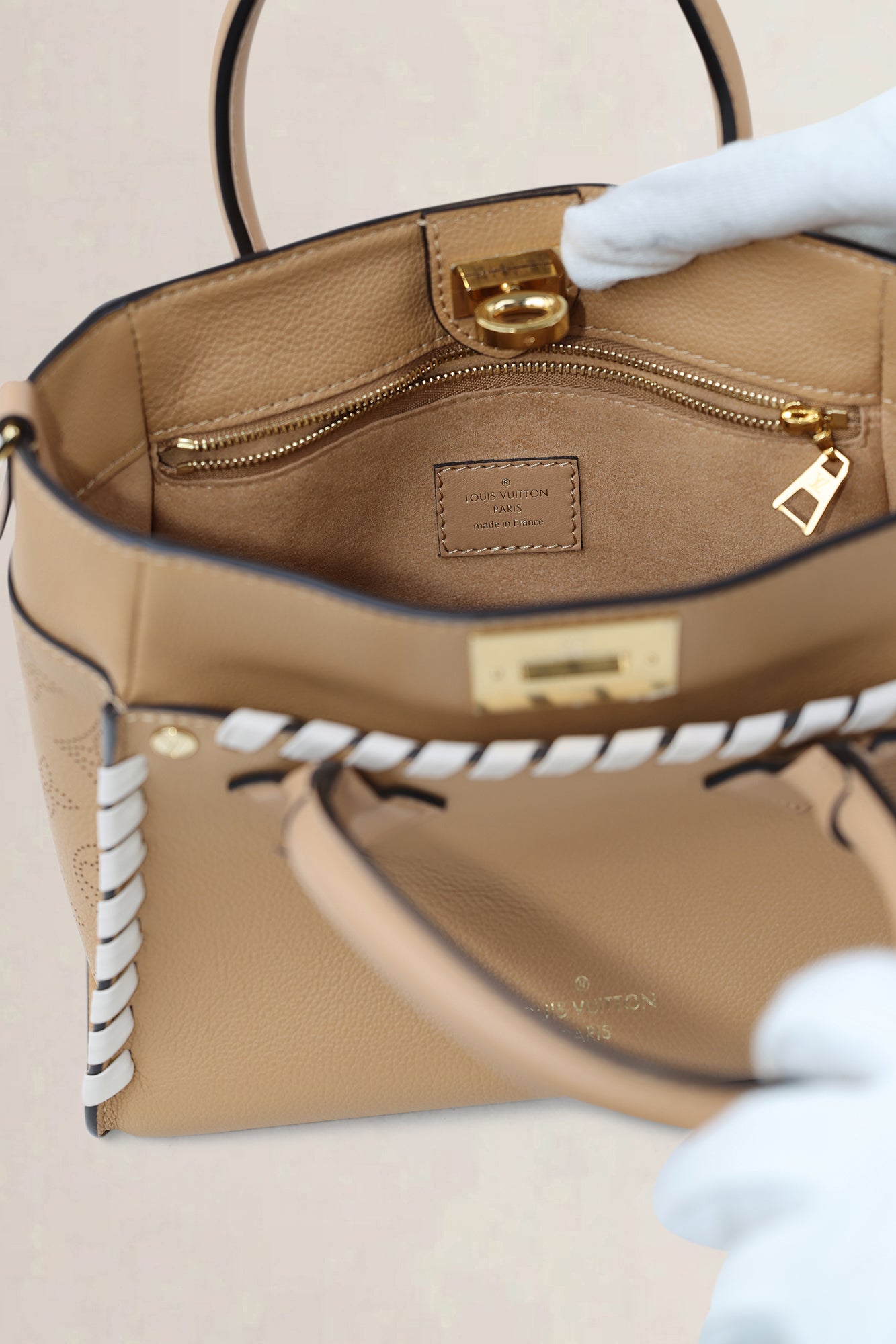 Louis Vuitton Brown On My Side PM Crossbody Bag