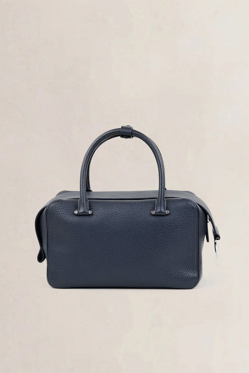Delvaux Navy Blue Cool Box MM Crossbody Bag