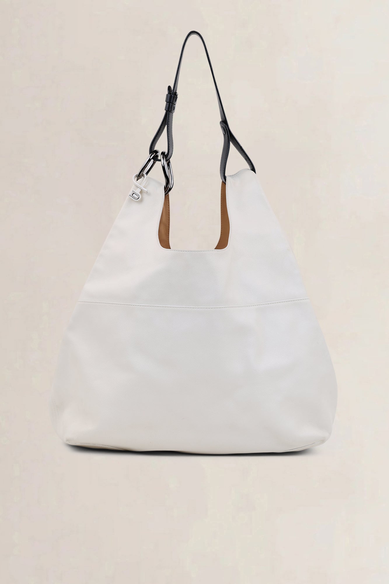Delvaux White/Black Givry With Me Shoulder Bag