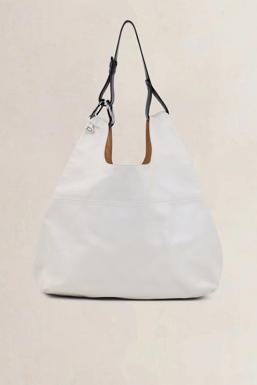 Delvaux White/Black Givry With Me Shoulder Bag