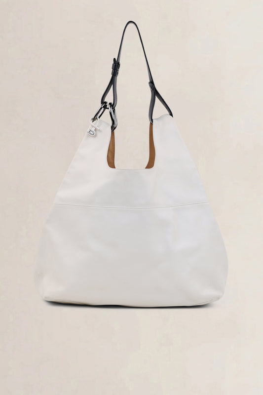 Delvaux White/Black Givry With Me Shoulder Bag