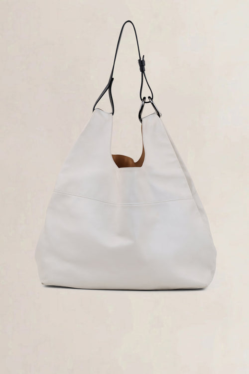 Delvaux White/Black Givry With Me Shoulder Bag