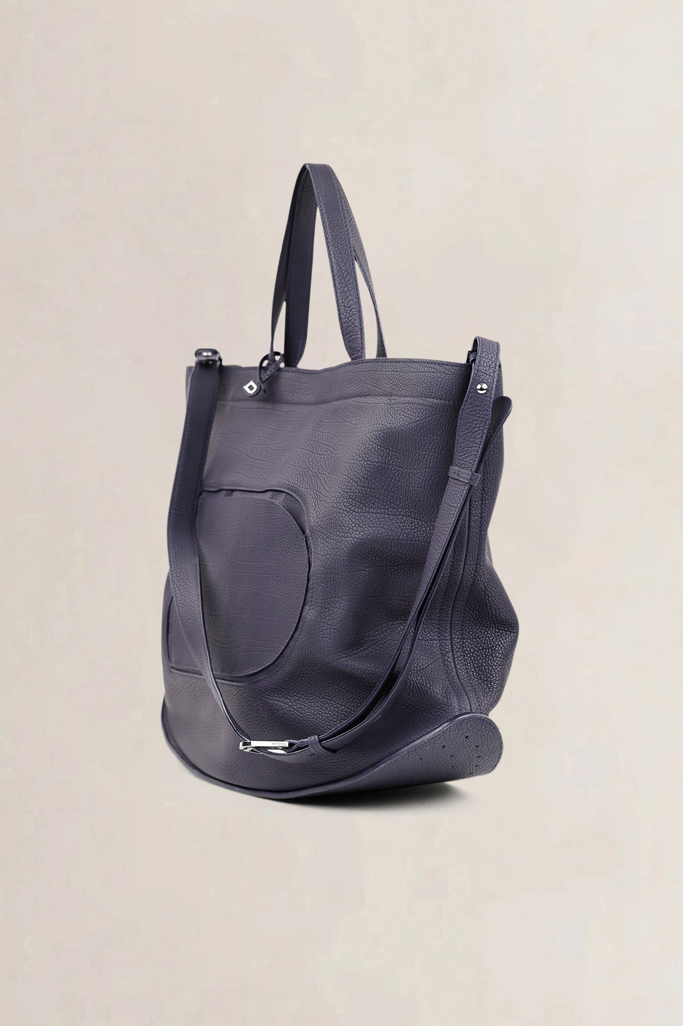 Delvaux Indigo Le Pin Cabas Crossbody Bag