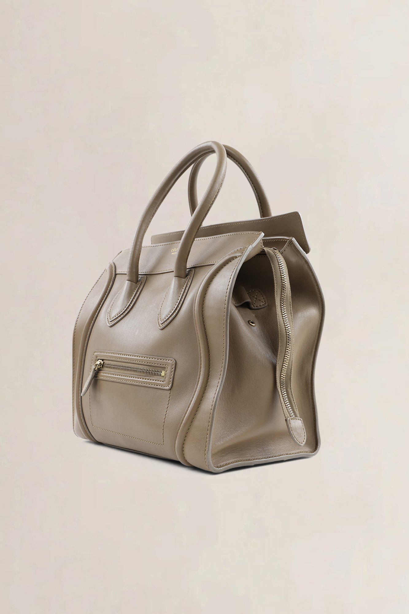 Céline Luggage Mini taupe — vintage