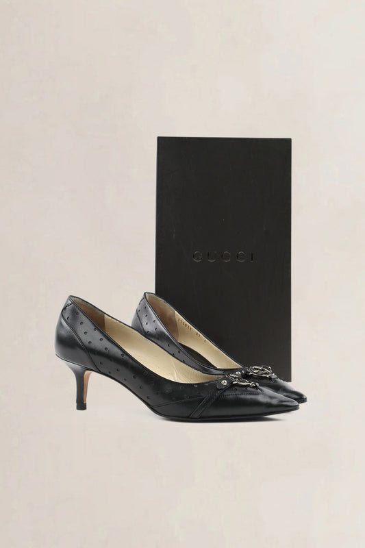 Gucci Black Tom Ford Kitten Heels
