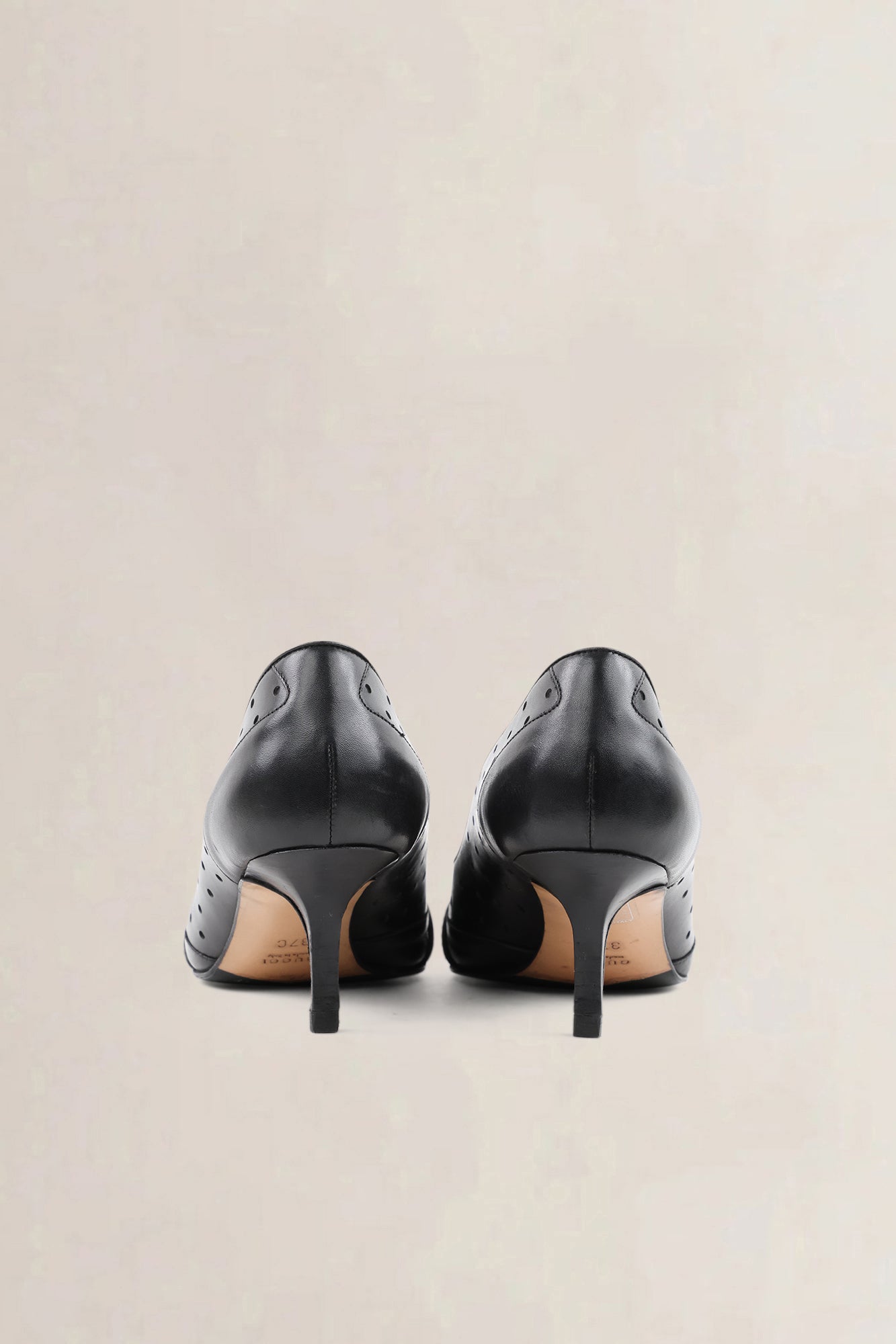 Escarpins kitten Gucci Tom Ford en cuir noir