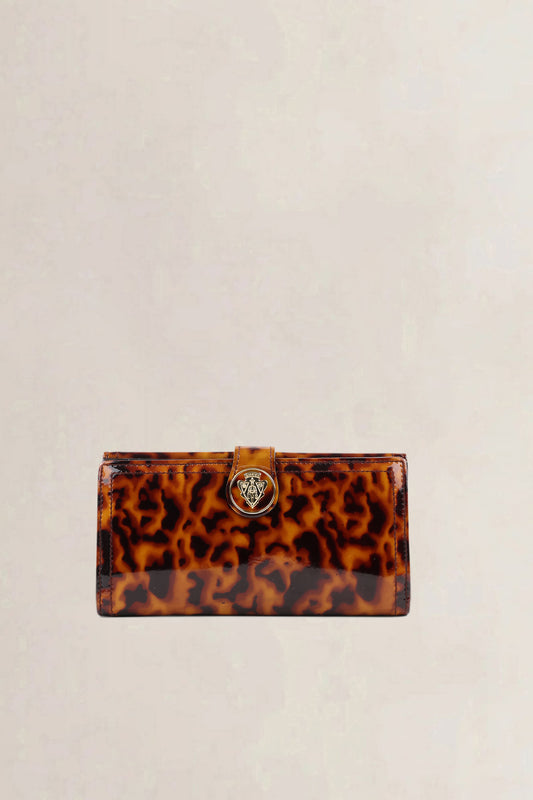 Gucci Brown Hysteria Tortoise Shell Wallet