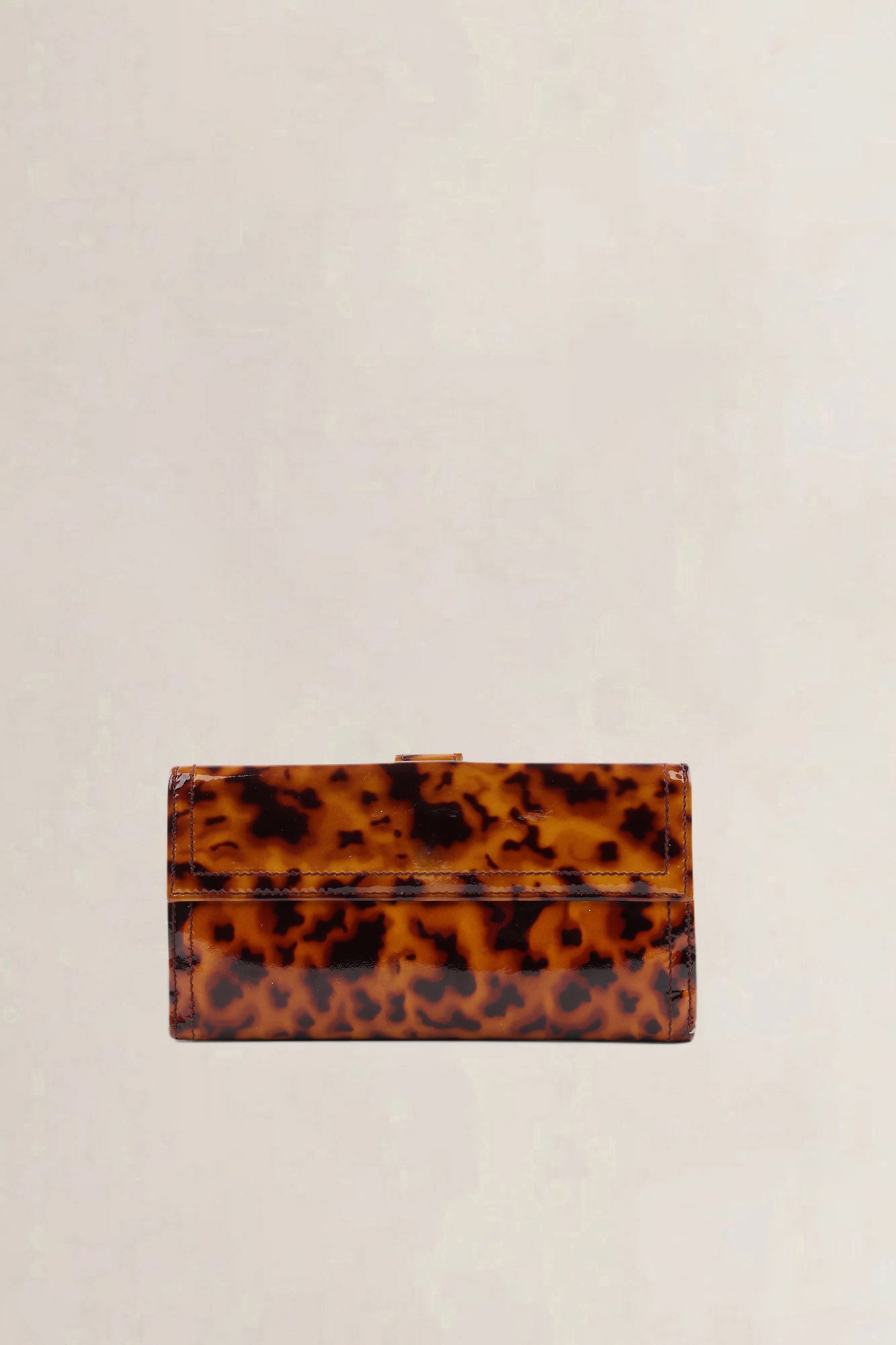 Gucci Hysteria brown tortoise wallet — vintage