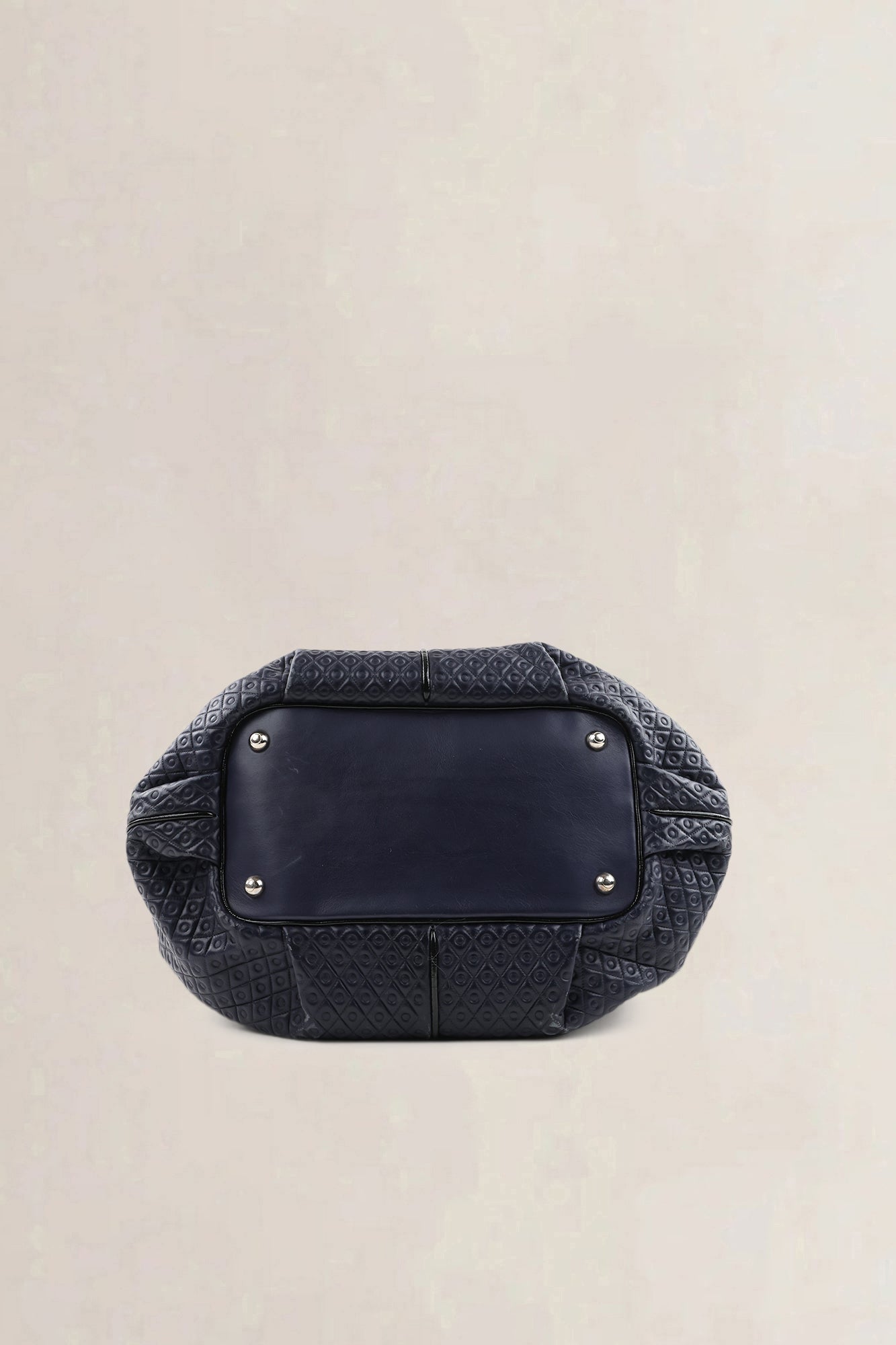 Tod's Navy Blue Patent Shoulder Bag — preloved