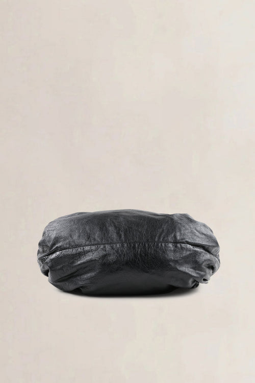 Sac à épaule Miu Miu en cuir noir