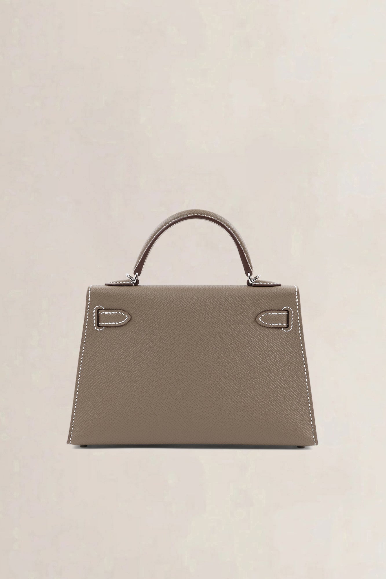 Hermès Etoupe Epsom Mini Kelly PHW