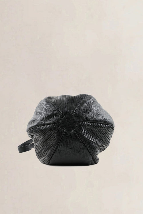 Delvaux Black Toile De Cuir Ecole Shoulder Bag