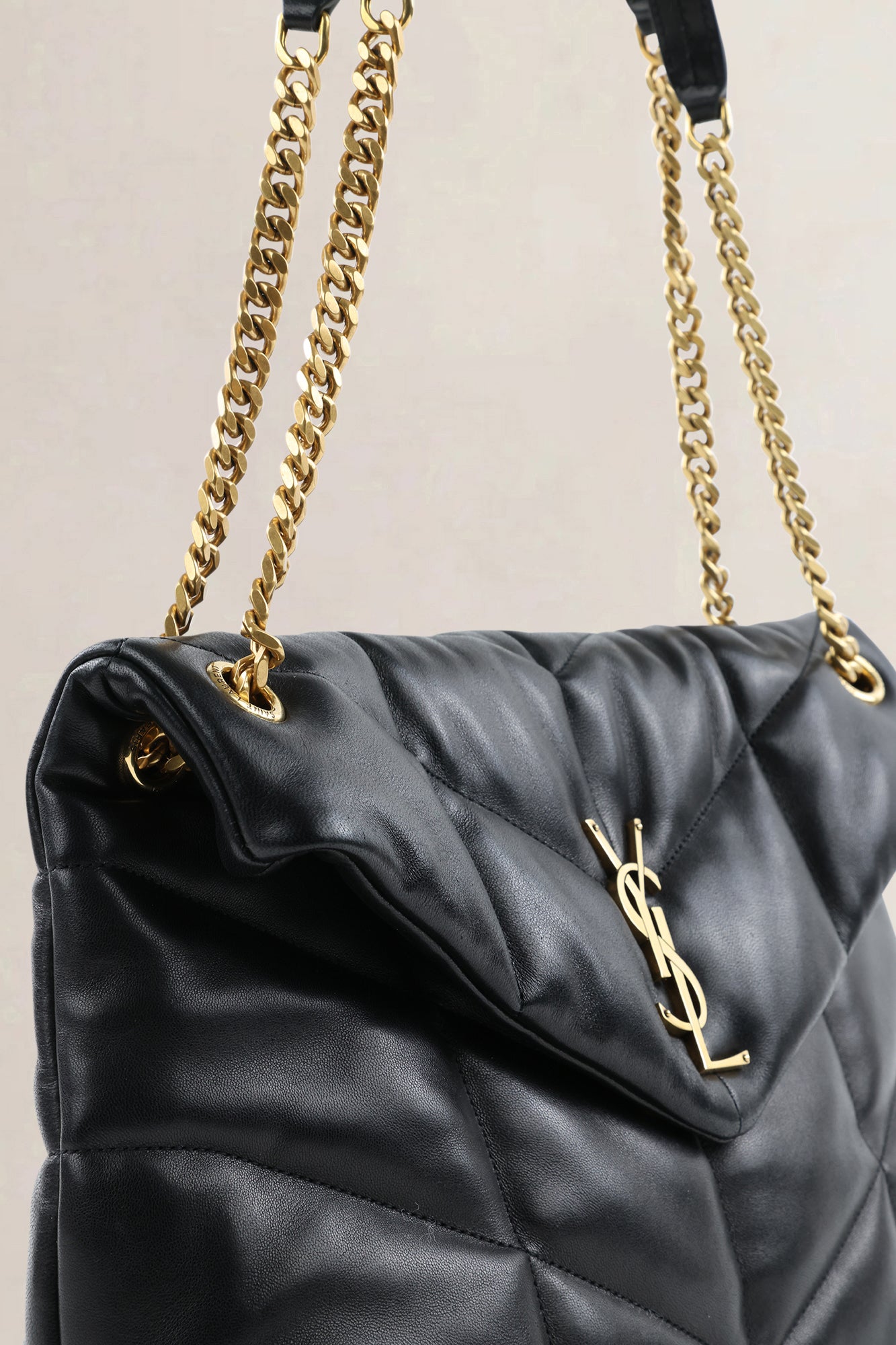 YSL Black Loulou Medium Crossbody Bag — preloved NOOS Ghent