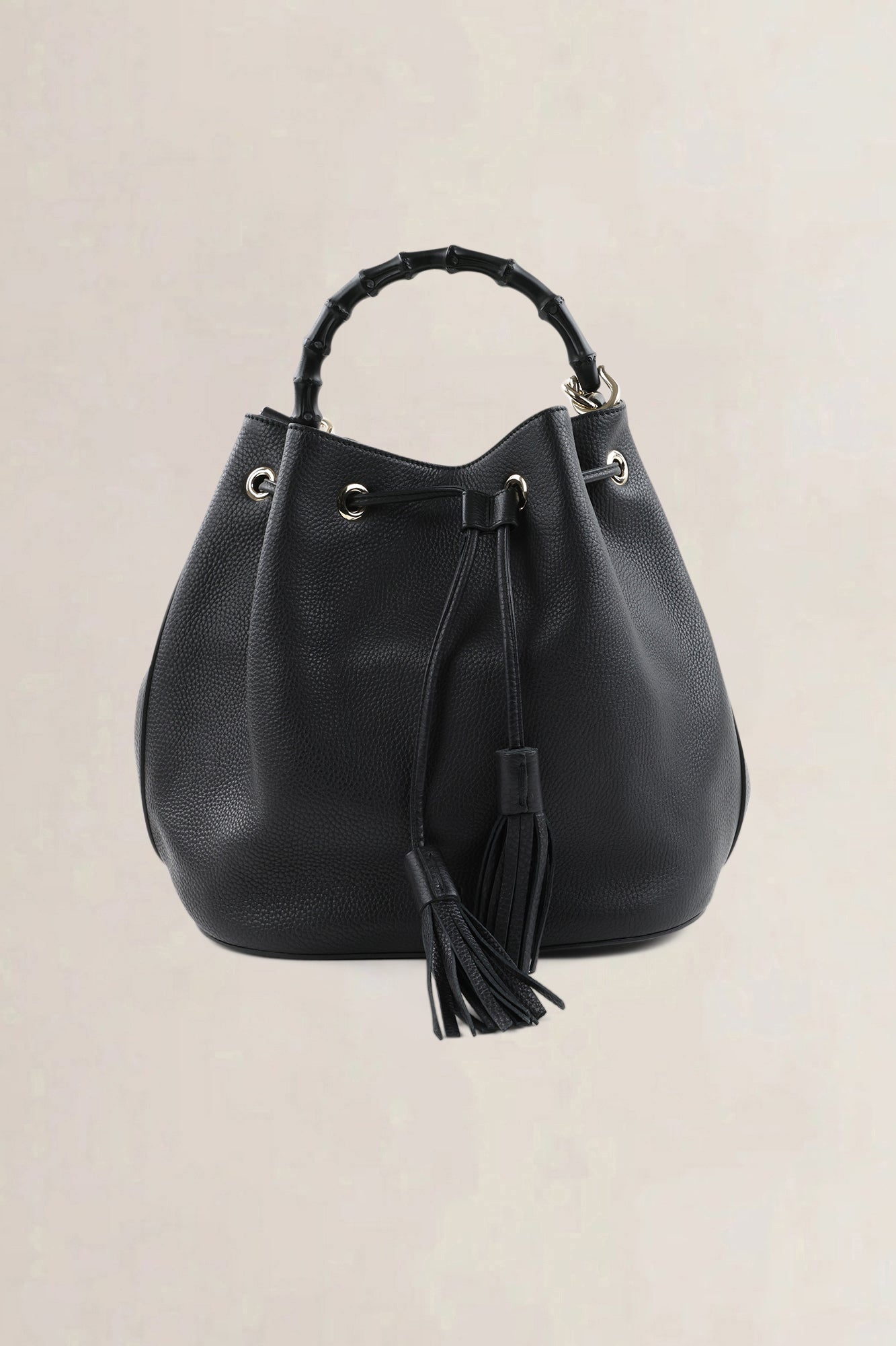Gucci Blue Miss Bamboo Shoulder Bag — preloved NOOS Ghent