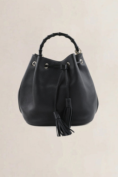 Gucci Blue Miss Bamboo Shoulder Bag