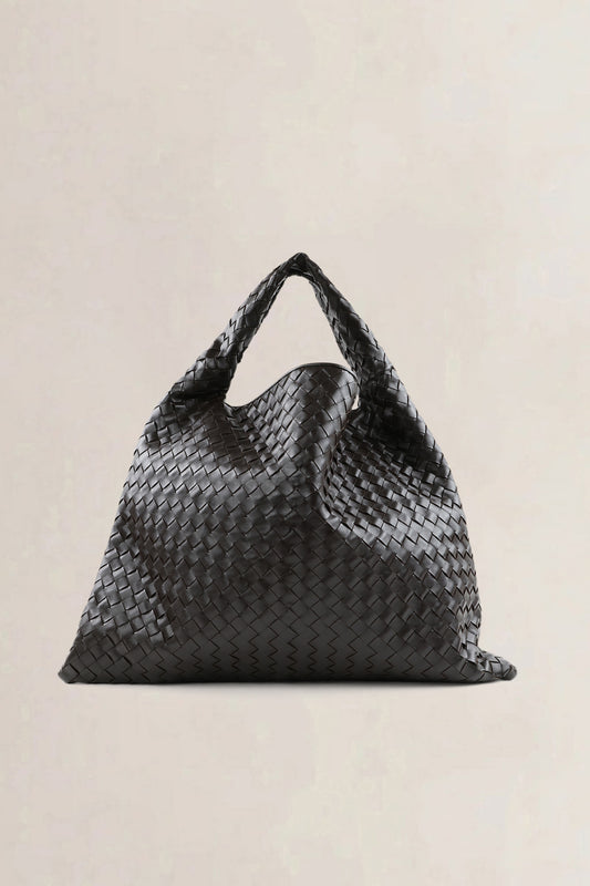 Bottega Veneta Hop Intrecciato brown — preloved
