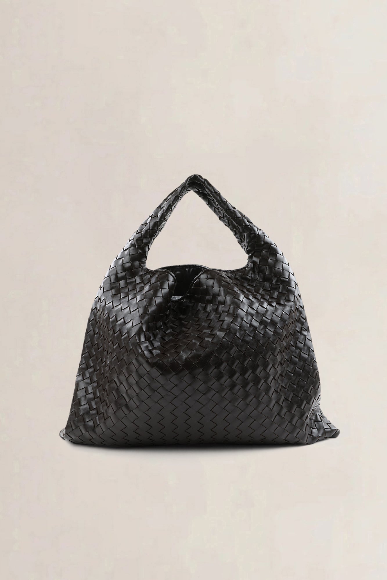 Bottega Veneta Hop Intrecciato brown — preloved