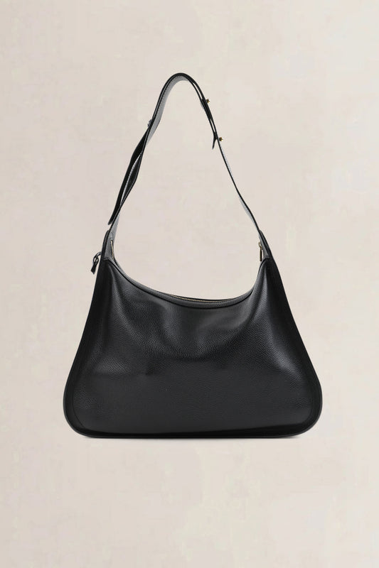 Delvaux Black Pensée Shoulder Bag — preloved NOOS Ghent