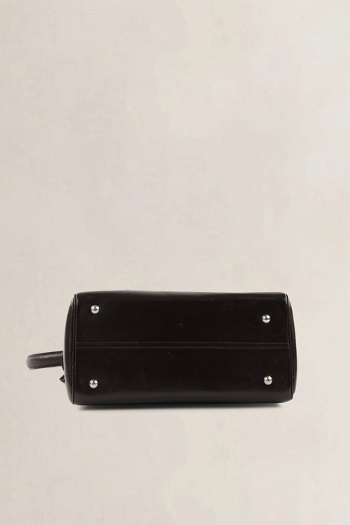 Delvaux Brown Vintage Top Handle Bag