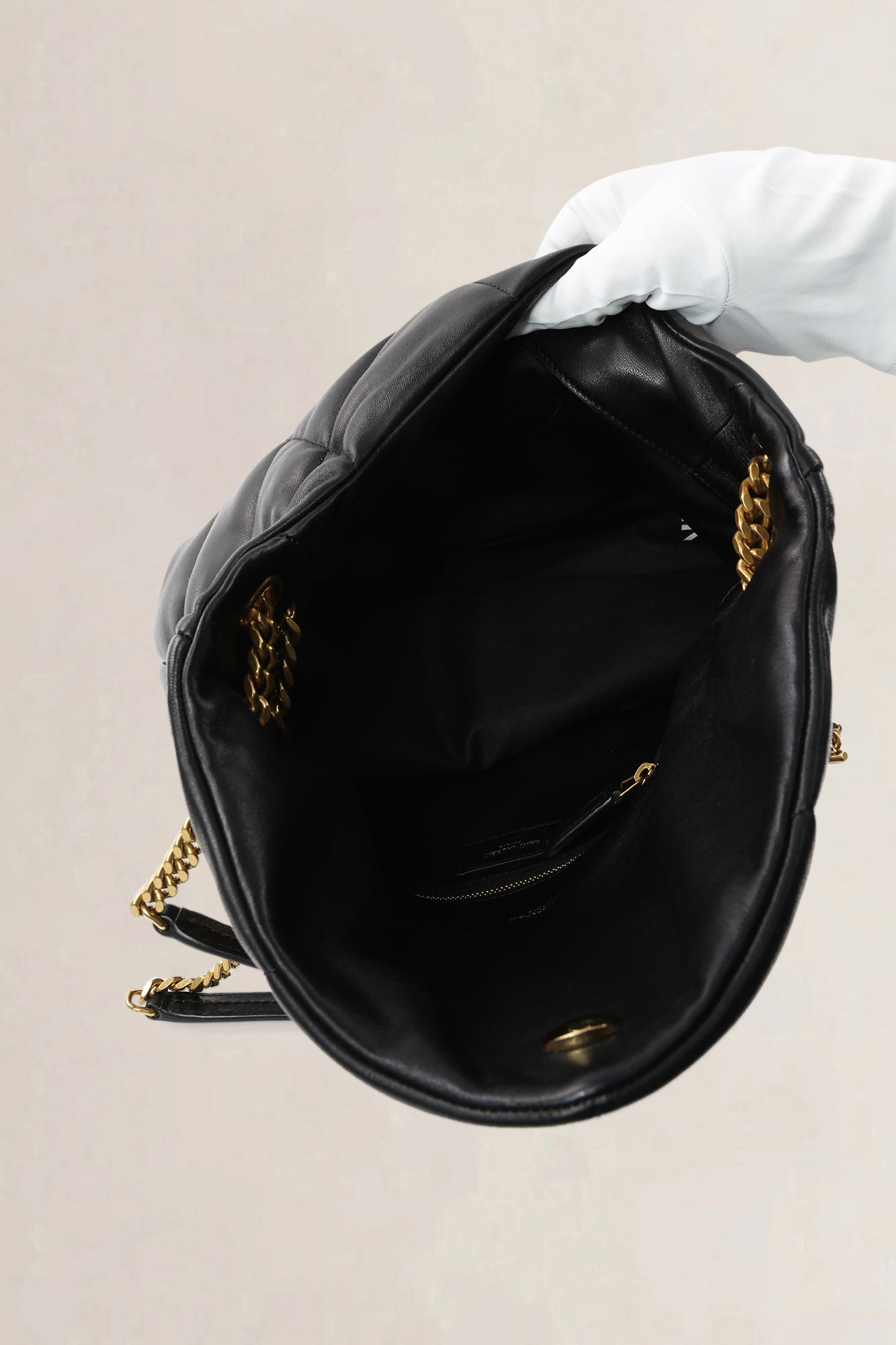 YSL Black Loulou Medium Crossbody Bag — preloved NOOS Ghent