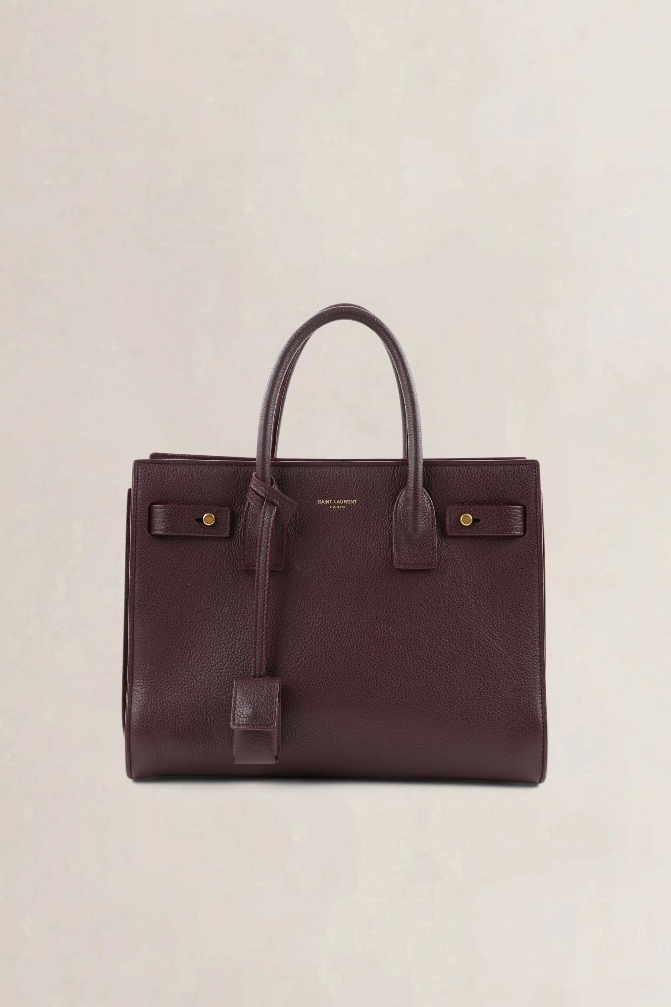 Saint Laurent Sac de Jour Baby burgundy — preloved